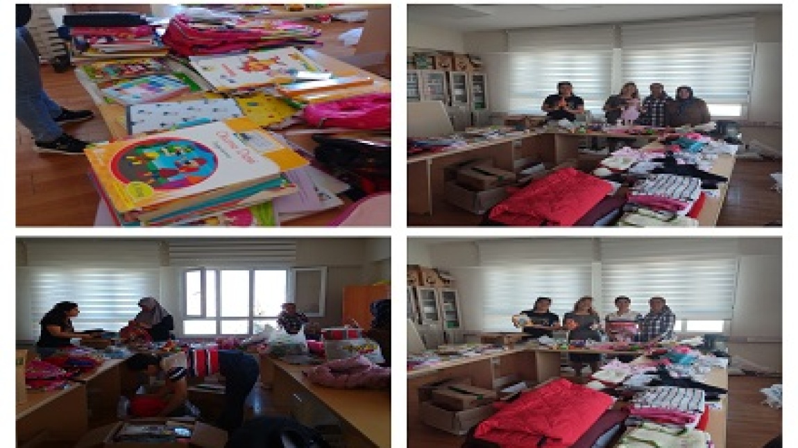 4/D sınıfı veli ve öğrencileri ile birlikte VAN-Gürpınar'ın Otbiçer Köyü İlkokulu ile dayanışma.